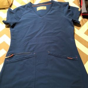 Med couture scrub top